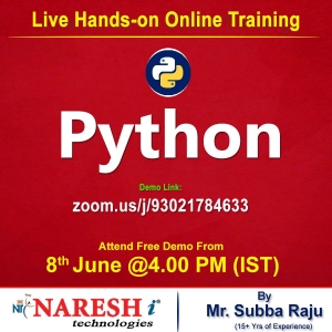 Python online training - NareshIT